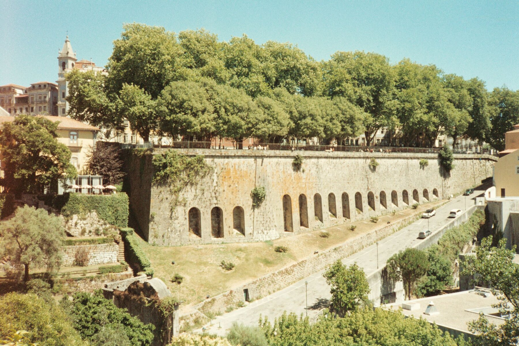 Aqueduct on the hillside