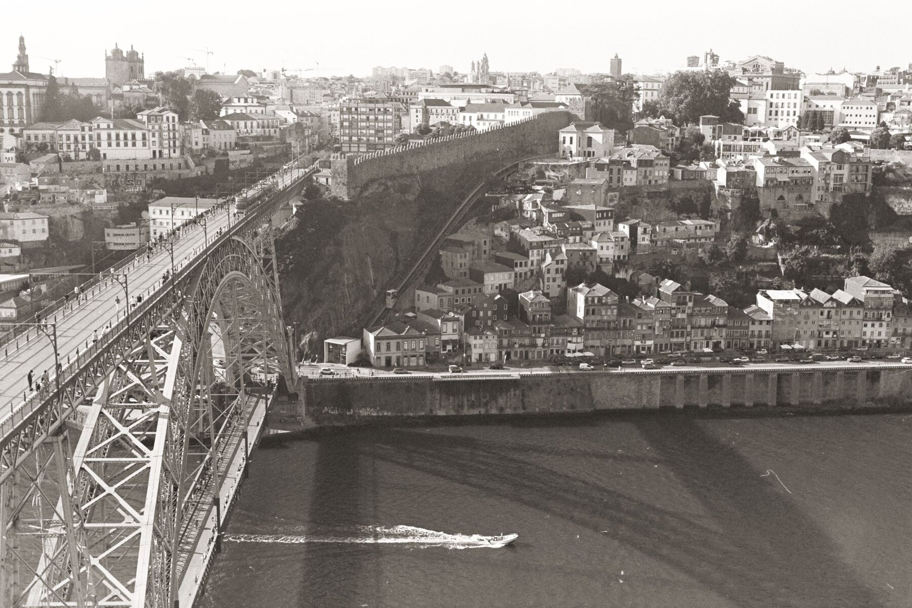 Bridge over the rooftops