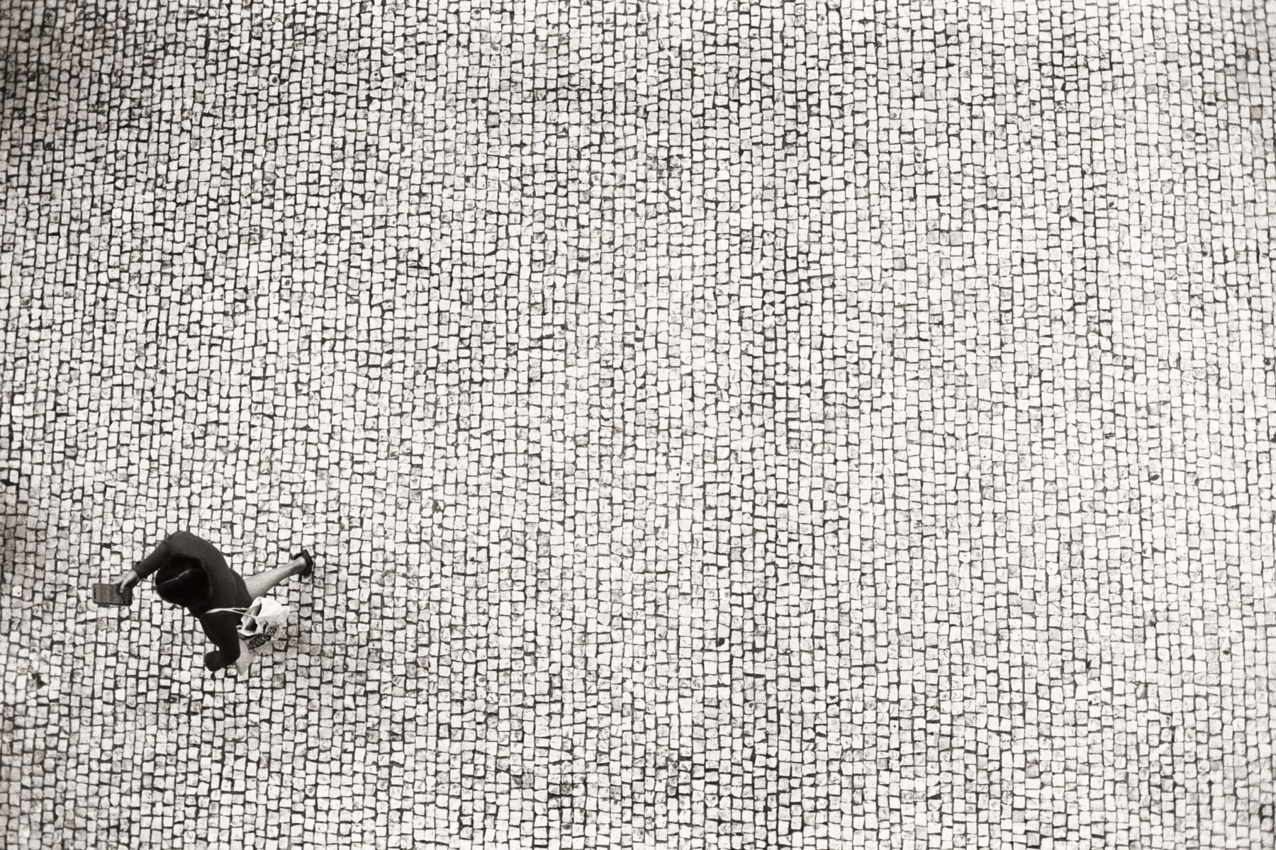 Walker from above